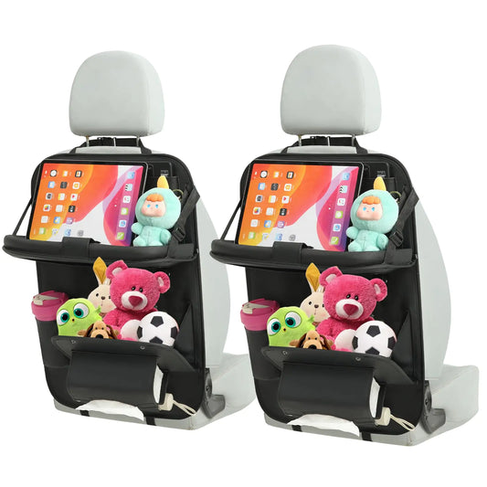 The Road-Trip Hero™: Executive PU Leather Organizer (2-Pack)